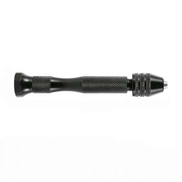 49pcs Manual Drill Suit Including Small Colored Hand Drill And 0.5-3.0mm High-speed Steel Twist Dril