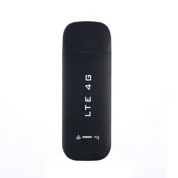 4G LTE USB Network Adapter Wireless Network Card Portable WIFI Band B1/B3/B7/B8/B20 with Wifi Black