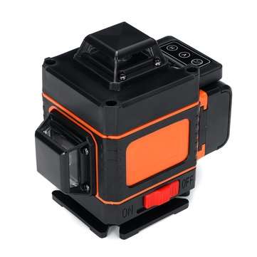 4D 16 Lines Laser Level Green Light Self Leveling 360 Rotary Measuring w/ RC