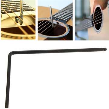 4mm Hex Wrench Ball End Guitar Truss Rod Adjustment Long 125mm x 75mm