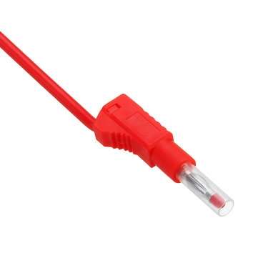 4mm Silicone Test Lead Stackable Plug Banana Plug Shrinkable Tube for Multimeter
