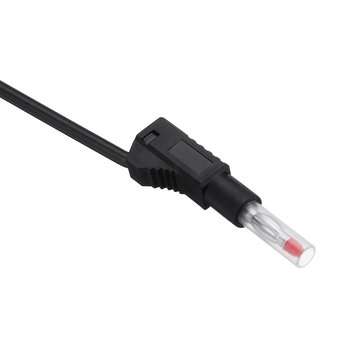 4mm Silicone Test Lead Stackable Plug Banana Plug Shrinkable Tube for Multimeter