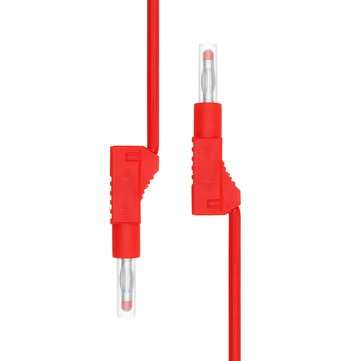 4mm Silicone Test Lead Stackable Plug Banana Plug Shrinkable Tube for Multimeter