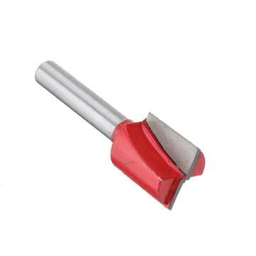 4pcs 1/4 Inch Shank Router Bit 5/16 3/8 1/2 5/8 Inch Bottom Cleaning Woodworking Cutter