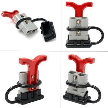 4Pcs 12-24V 50Amp Dust Cap Cover for Anderson Style Plug Connectors Set