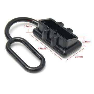 4Pcs 12-24V 50Amp Dust Cap Cover for Anderson Style Plug Connectors Set