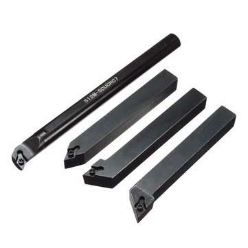 4pcs 12mm Shank Lathe Boring Bar Turning Tool Holder