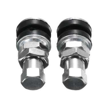 4pcs 3.8cmx1.5cm Tire Wheel Valve Tubeless Stem For Motorcycle Car