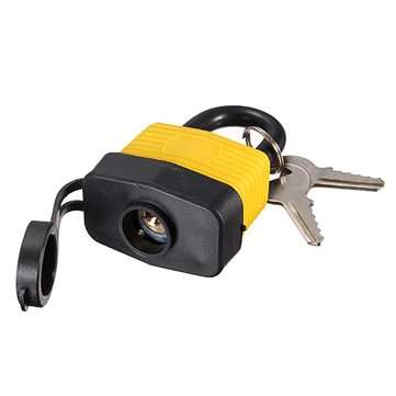 4pcs 40mm Keyed Alike Waterproof Gate Door Padlock with 8 Same Key