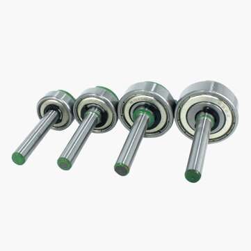 4Pcs 6.35mm Shank Double Roman Edging Router Bit With Bearing Bilateral Frame Line Cutter For Woodwo