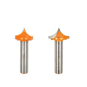 4pcs 8mm Shank Solid Carbide Round Point Cut Round Nose Bits Shaker Cutters Tools Woodworking Millin