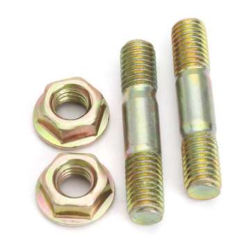 4Pcs Bar Nuts Studs Bolt for Baumr-Ag SX62 62cc Chainsaw Chain Saw