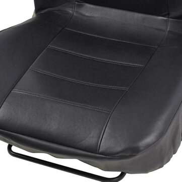4pcs Car Front Seat Covers Protector PU Leather Dustproof Waterproof Universal