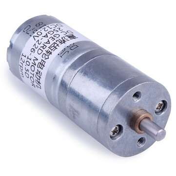 4Pcs Electric Motor 12RPM 12V DC Geared Motor High Torque Gear Reducer Motor