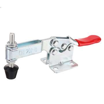 4pcs GH-201-B Quick Release Toggle Clamp 90kg Holding Horizontal Type Toggle Clamp for Woodworking W