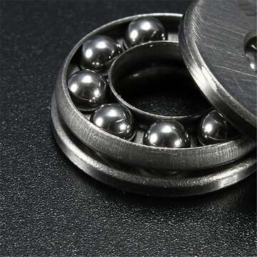 4Pcs Metal Sealed Shielded 3 Parts Roll Axial Ball Thrust Bearing 51100 Ball Bearing