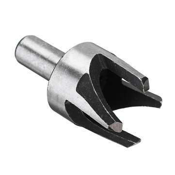 4pcs Round Woodworking Plug Cutter Cutting Drill Bits Set Dowel Maker Tool