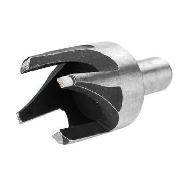 4pcs Round Woodworking Plug Cutter Cutting Drill Bits Set Dowel Maker Tool