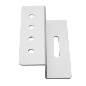 4pcs Solar Panel Mounting Z Brackets Aluminum Alloy Tools Kit for Motorhomes and Yachts