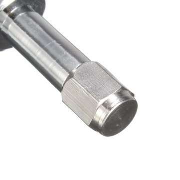 4pcs Universal Chrome Flush Mount Metal Tire Tyre Valve Stems Bolt With Cap TR48