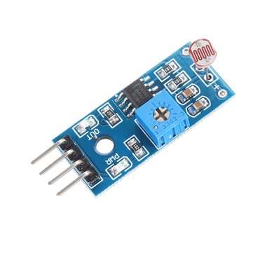 4pin Optical Sensitive Resistance Light Detection Photosensitive Sensor Module Geekcreit for Arduino