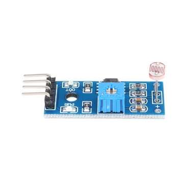 4pin Optical Sensitive Resistance Light Detection Photosensitive Sensor Module Geekcreit for Arduino