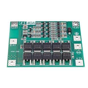 4S 14.8V 16.8V 18650 Lithium Battery Protection Board Startable Electric Drill 40A Current