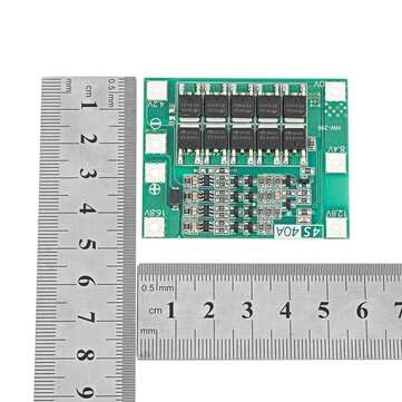 4S 14.8V 16.8V 18650 Lithium Battery Protection Board Startable Electric Drill 40A Current
