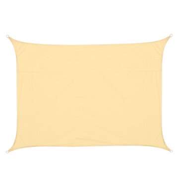 4x3m Waterproof Sun Shade Sail UV Proof Block Outdoor Canopy Patio Garden Yard Po... (COLOR: YELLOW)