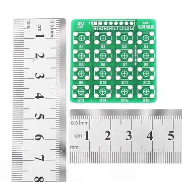 4X4 Matrix Keyboard Tact Touch Switch MCU Learning Board Development Board External Expansion Kit
