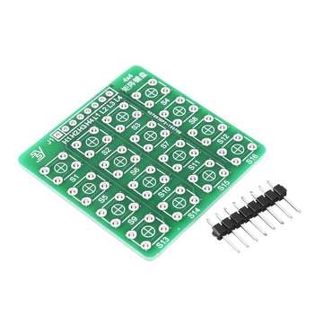 4X4 Matrix Keyboard Tact Touch Switch MCU Learning Board Development Board External Expansion Kit