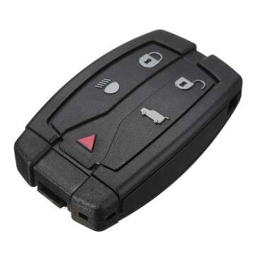 5 Buttons Remote Smart Key Fob Case Shell For Land Rover Freelander 2