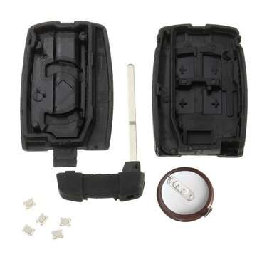 5 Buttons Remote Smart Key Fob Case Shell For Land Rover Freelander 2