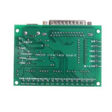 5 Axis Stepper Driver For Mach3 Protection Transmission Anti Reverse Module Board CNC Controller