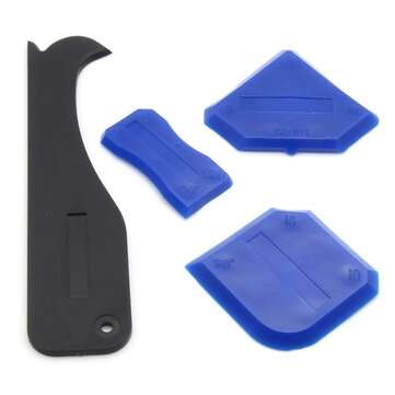 5 in 1 Caulking Tool Multifunctional Silicone Remover Tool Caulk Finisher Sealant Smooth Scraper Gro