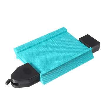 5 Inch Locking Contour Gauge ABS Profiling Shape Copy Tool Instant Template for Cur... (SIZE: 5INCH)
