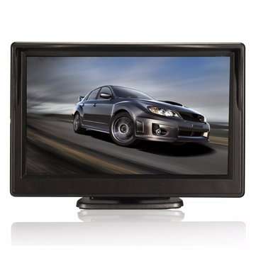 5 Inch TFT LCD Car Rear View Backup Reverse Monitor Parking Night Vision LED Backlight Display Multi