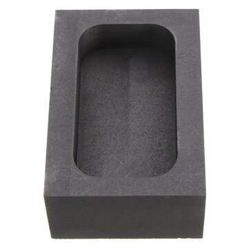5 OZ Graphite Crucible Ingot Bar Combo Mold For Silver Gold Melting Casting