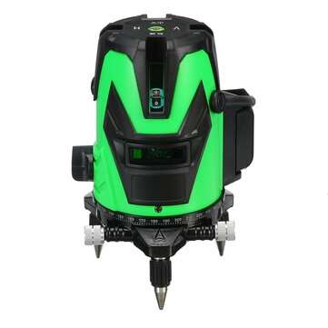 5 Line Laser Level Green Light Self Leveling 3D 360 Rotary Cross Measure Tools