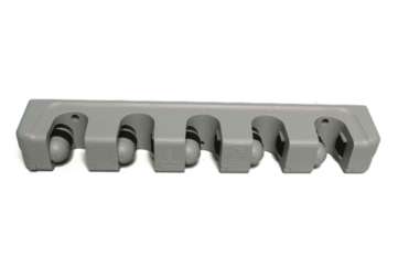 5 Position 6 Hooks Wall Mounted Mop Broom Holder Hanger Kitchen Shelf Storage Holder Home Garage Sto