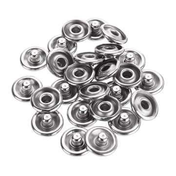 5 Sets 10 Colors of Hollow Five Claws of Box Set Total Buttons Metal Sewing Press Studs Snap Fastene