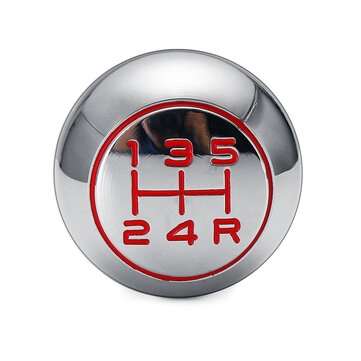5 Speed Car Manual Gear Shift Knob Stick For 106 206 207 307 407 408 508 Aluminu (STYLE: B)