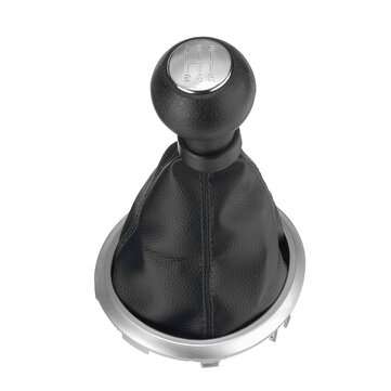 5 Speed Gear Shift Knob Shifter Chrome Silver with Dust Cover For Suzuki Swift SX4 Alto