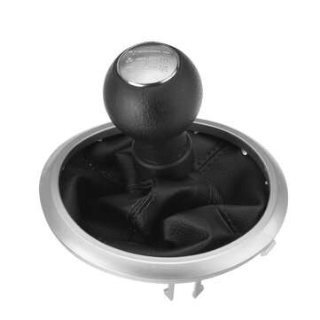 5 Speed Gear Shift Knob Shifter Chrome Silver with Dust Cover For Suzuki Swift SX4 Alto