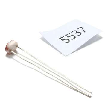 5 Values 10pcs Each Photoresistance Photosensitive Resistor Pack 5506/5516/5528/5537/5539