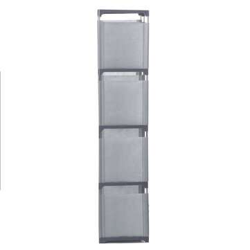 5 Tiers Metal Cube Bookcase Storage Shelf Display Stand DVD CD Holder Bookshelves Storage Racks Shel