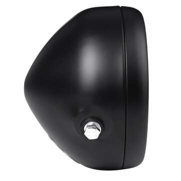 5.75`` Round Motorcycle LED Headlight Mount Housing Bucket Bracket For Bike Blk