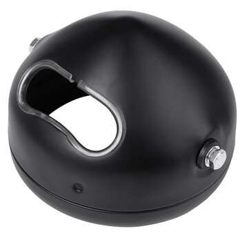 5.75`` Round Motorcycle LED Headlight Mount Housing Bucket Bracket For Bike Blk