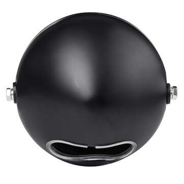 5.75`` Round Motorcycle LED Headlight Mount Housing Bucket Bracket For Bike Blk