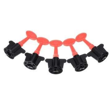 50 Sets Plastic T Wall Floor Ceramic Leveler Tools Tile Spacers Tile Leveling System Kit
